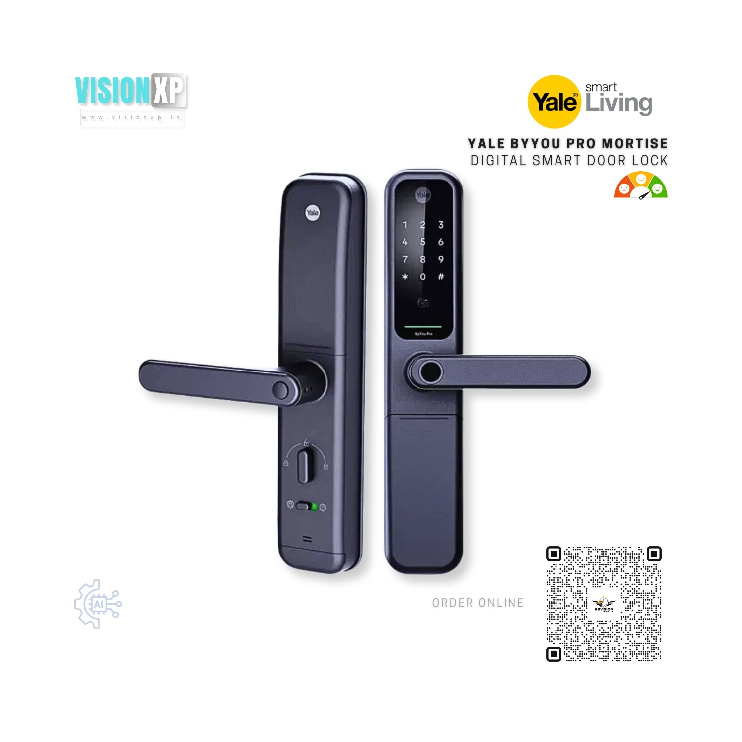 Yale ByYou Pro Mortise Digital Smart Door Lock Yale ByYou Pro Mortise Digital Smart Door Lock